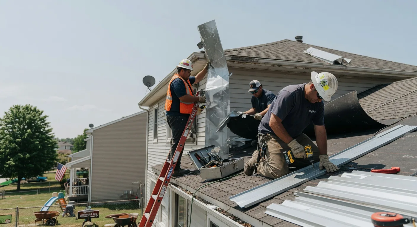 Storm Damage Metal Roof Repair in Beaver City, NE